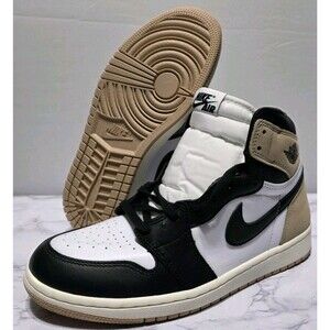 Nike Air Jordan 1 Retro High Women’s 8.5 Shoes FD2596-021 “Latte” Sneakers LEGIT